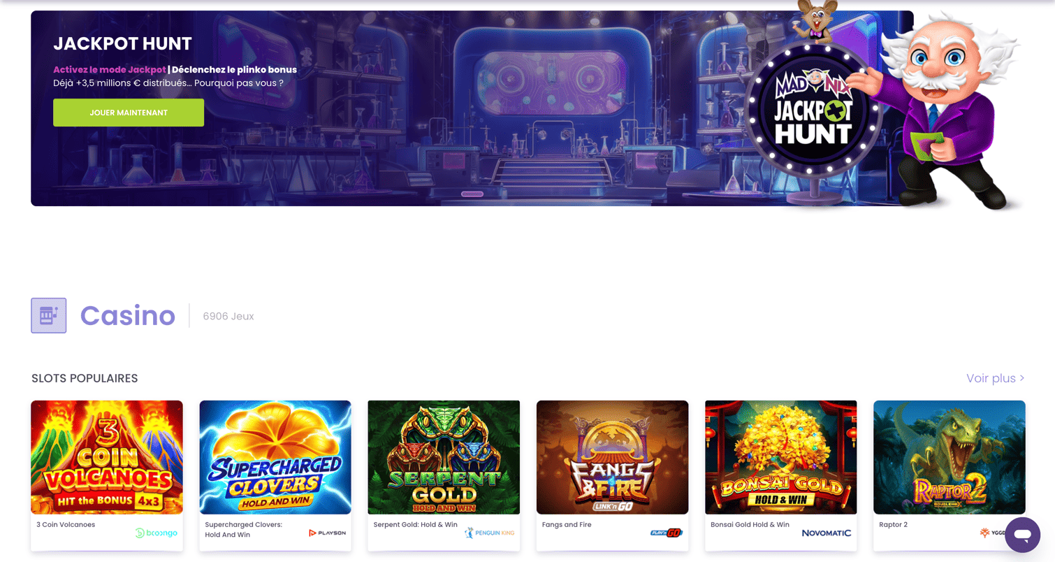 Madnix Casino
