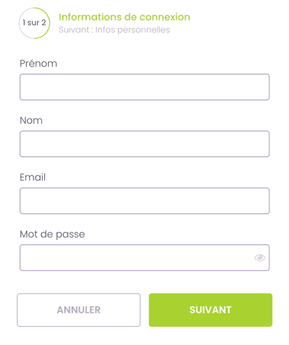 Registration at Madnix casino